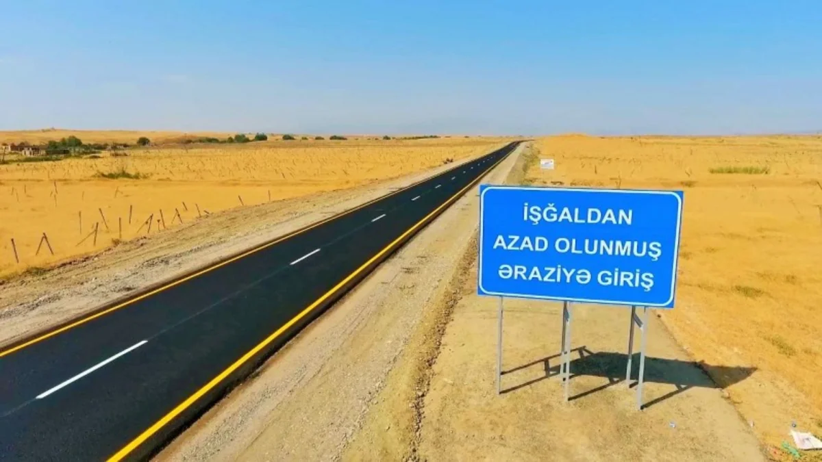 186 km of roads restored in Azerbaijan's liberated territories
