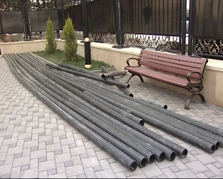 Nardaranda “Azəriqaz”ın 260 metr uzunluğunda boruları oğurlanıb - FOTO