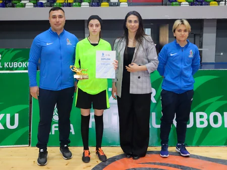 UEFA-nın dəstəyi ilə Lənkəranda “Qızlar Futzal Kuboku” keçirilib