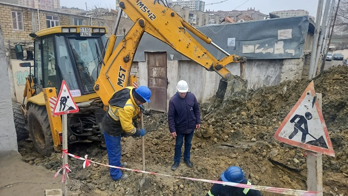 Азеригаз: В Ясамальском районе восстановлено газоснабжение