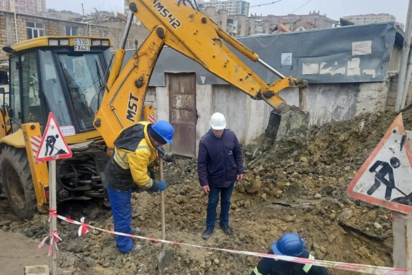 Азеригаз: В Ясамальском районе восстановлено газоснабжение