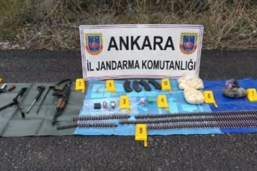 ​Ankara jandarmı binası yaxınlığında silah-sursat aşkarlanıb