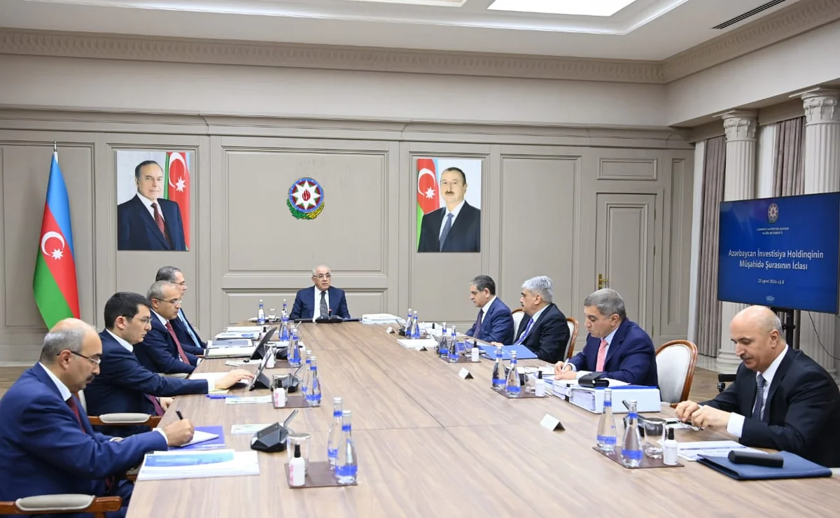 Baş nazir Azərbaycan İnvestisiya Holdinqinin iclasını keçirib, tapşırıqlar verib