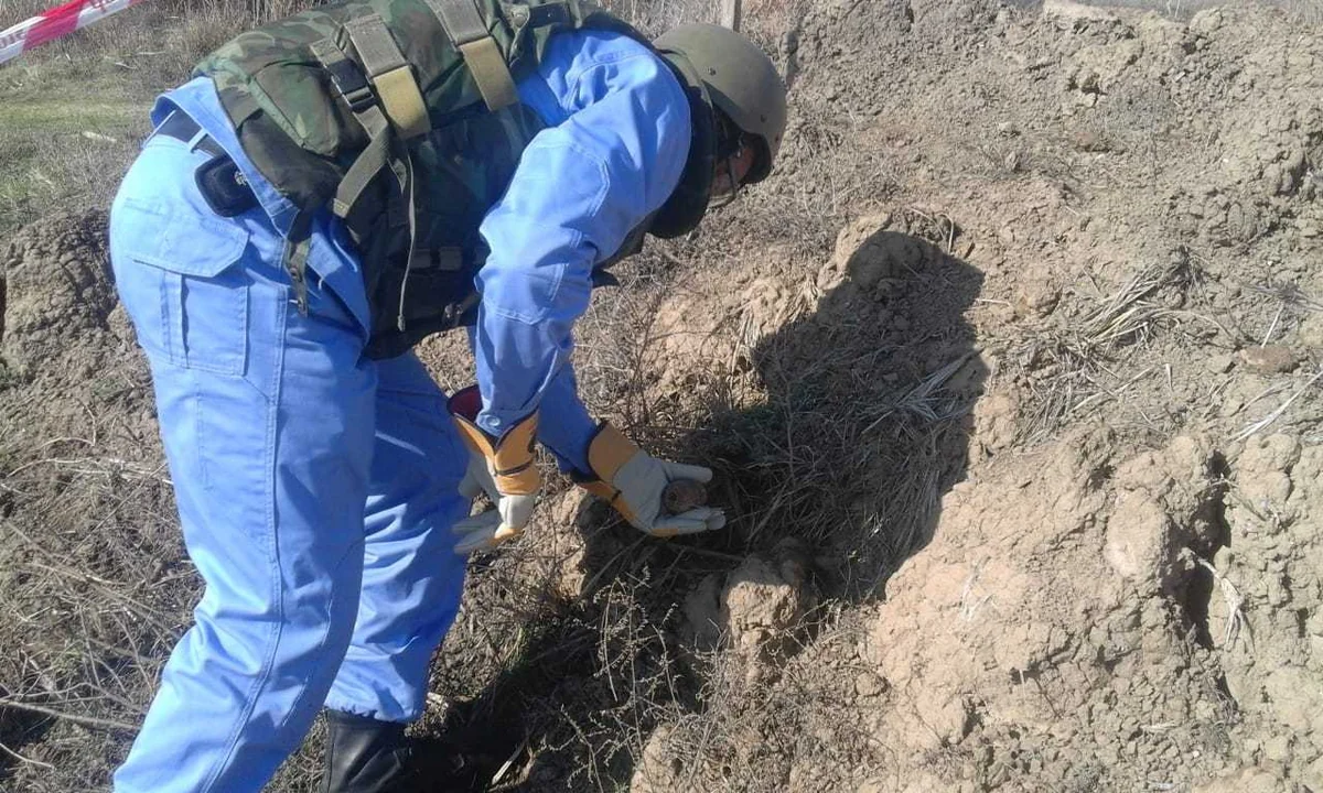 Füzuli rayonunda əl qumbarası tapılıb