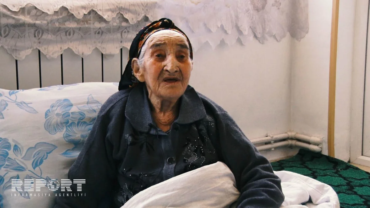 Şamaxılı Saray nənə qadınları təbrik edib - VİDEOREPORTAJ