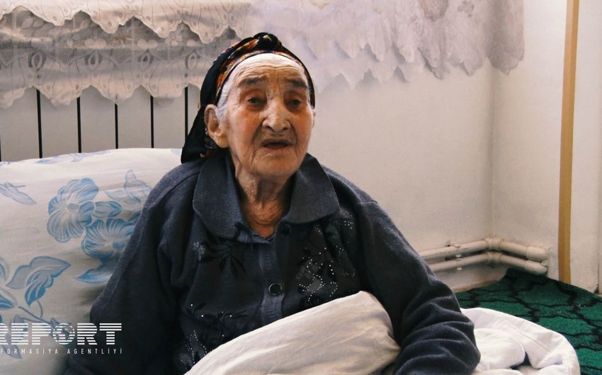 Şamaxılı Saray nənə qadınları təbrik edib - VİDEOREPORTAJ