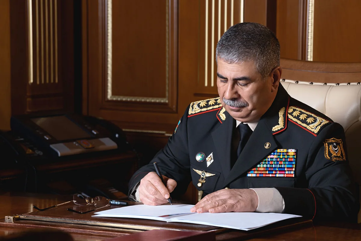 Azerbaijan's defense minister expresses condolences to Turkish counterpart