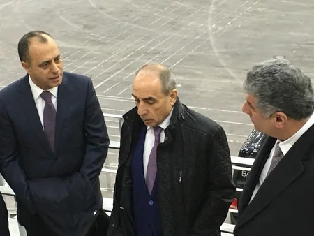 Təşkilat Komitəsi Ümumdünya Şahmat Olimpiadasının keçiriləcəyi məkanda olub