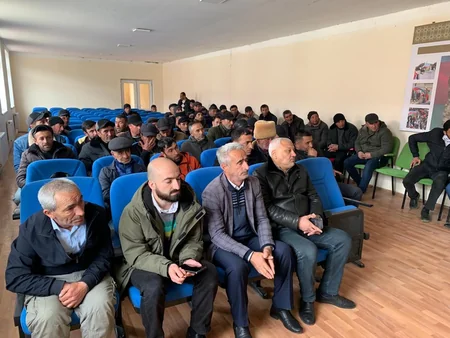 Dövlət Turizm Agentliyinin sədri Xınalıq sakinləri ilə görüşüb