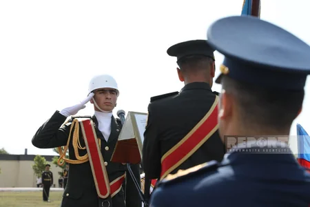 Heydər Əliyev adına Hərbi İnstitutda növbəti buraxılış mərasimi keçirilib