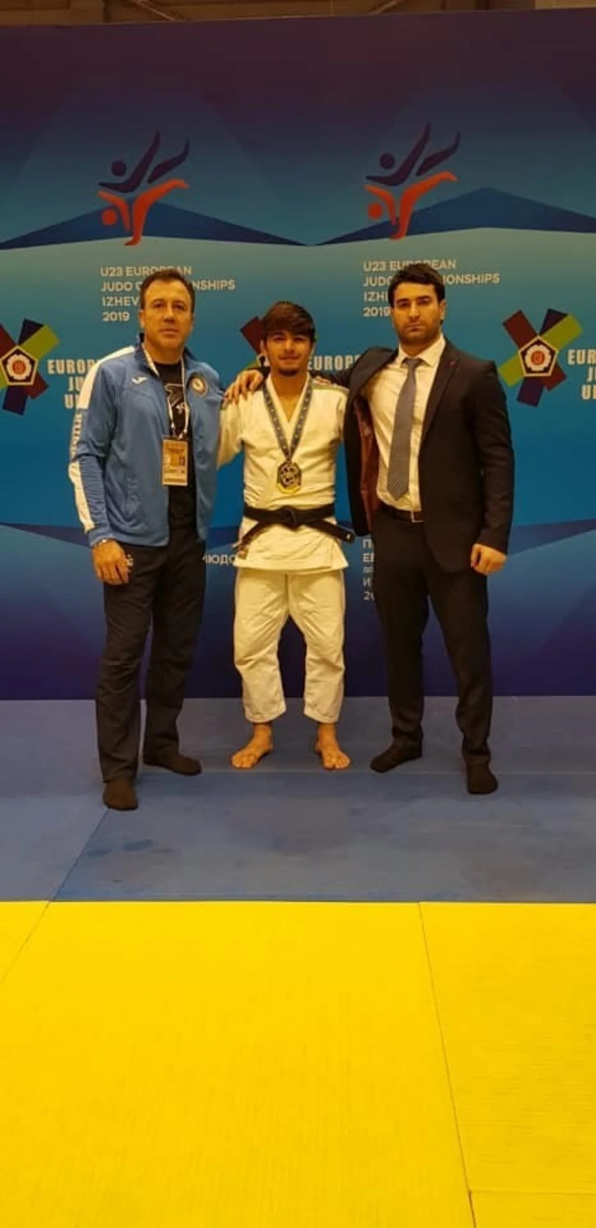 Азербайджанский дзюдоист завоевал золотую медаль на чемпионате Европы