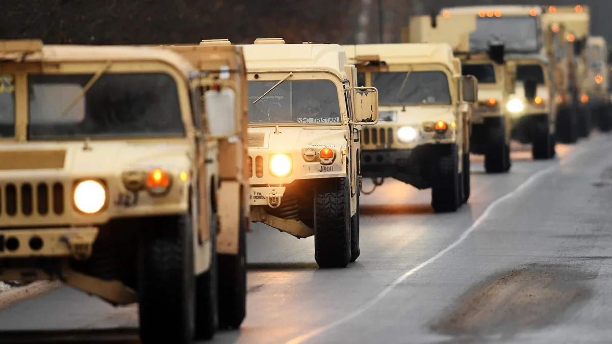 ABŞ-ın zirehli maşını Cənubi Koreyada qəza törədib, 4 nəfər ölüb