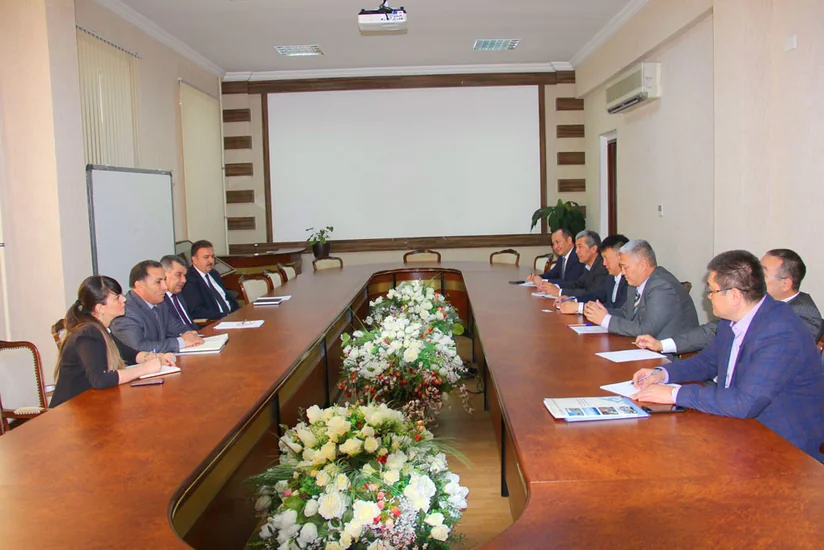 Kənd təsərrüfatı nazirinin müavini Qırğızıstandan olan nümayəndə heyəti ilə görüşüb