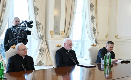 Ilham Aliyev receives Secretary for Holy See’s Relations with States and International Organizations