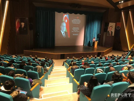 Ardahan Universitetində “Müstəqil Azərbaycan - Heydər Əliyev” mövzusunda konfrans keçirilib - FOTO