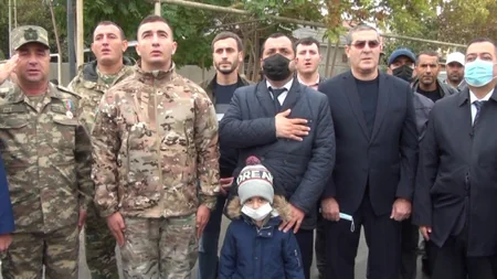 Salyanda “Qarabağ” ordenli şəhidin adına xatirə bulağı istifadəyə verilib