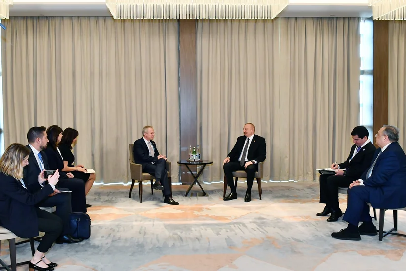 President Ilham Aliyev receives President of 77th Session of UN General Assembly