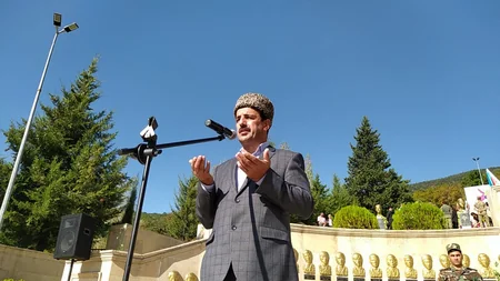 Oğuzda Vətən müharibəsi şəhidlərinin xatirəsi yad edilib