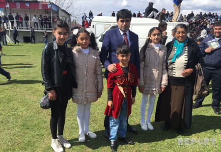 Novruz bayramı Gürcüstanın Laqodexi bölgəsində geniş qeyd olunub