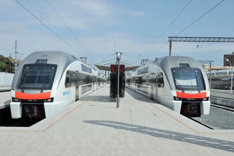 Bakı-Sumqayıt elektrik qatarları ilə sərnişin daşınması 5% azalıb