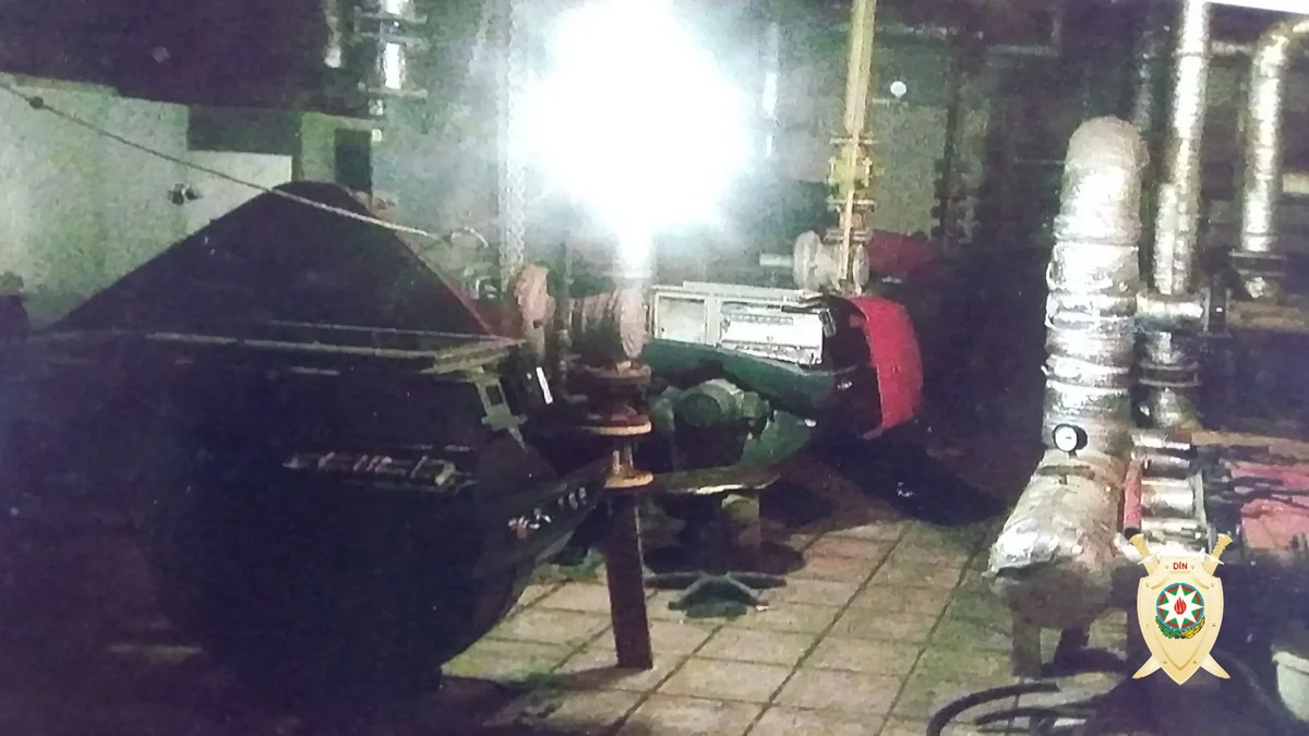 Bakıda qazanxanadan 135 min manatlıq avadanlıq oğurlanıb