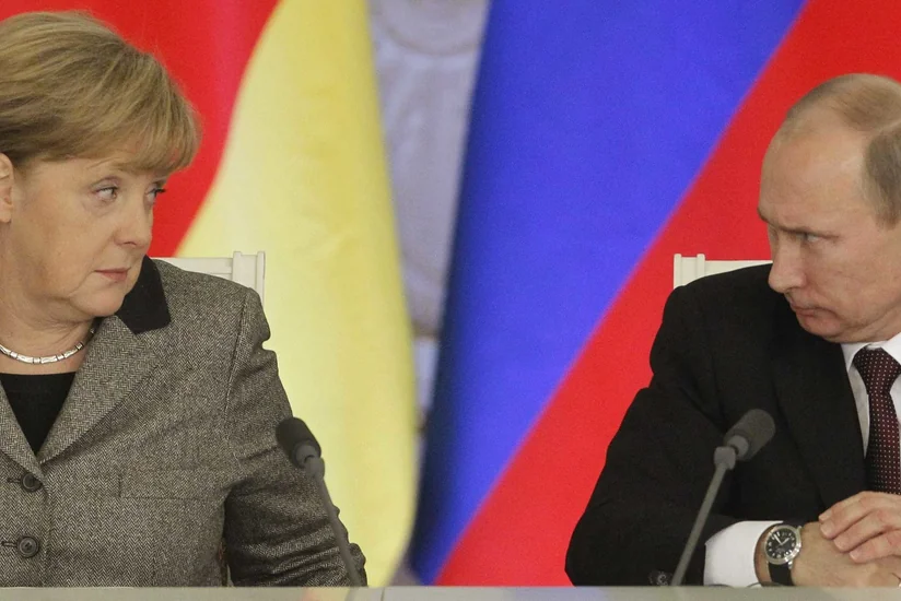 Меркель и Путин обсудили ситуацию в Сирии и Ливии