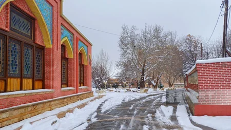 Ordubadın füsunkar qış mənzərəsi - FOTOREPORTAJ