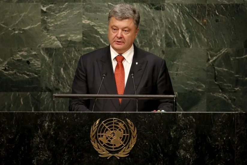 ​Во время выступления Порошенко российская делегация покинула зал Генассамблеи ООН