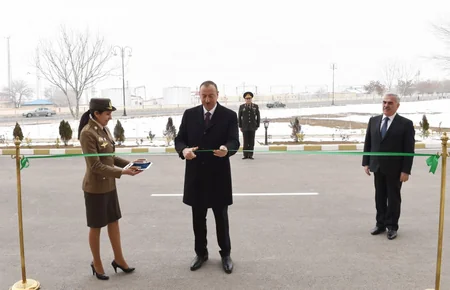 Residential building for MES officers and ensigns in Nakhchivan inaugurated