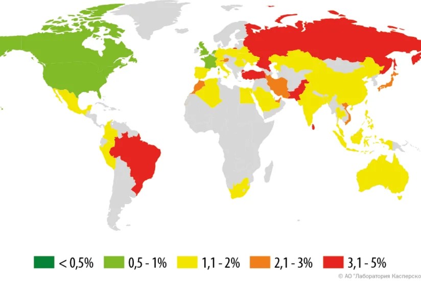 Azərbaycanda ötən il hər üç internet istifadəçisindən biri kibertəhlükə ilə üzləşib