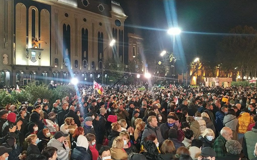 Грузинская оппозиция продолжит акции протеста