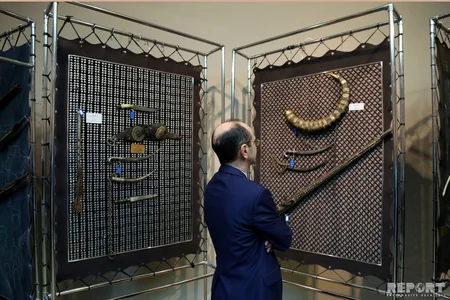 “Azərbaycan gömrüyü mədəni irsin keşiyində: 25 il” adlı sərgi keçirilib