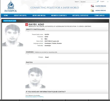 Azərbaycanda məşhur müğənnilər üçün mahnı yazmış iş adamı “İnterpol” xətti ilə axtarışa verilib - FOTO