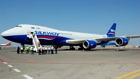 ​“Silk Way West” daha bir “Boeing 747-8 Freighter” təyyarəsi alıb