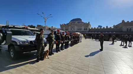 Bakı Dəmiryol Vağzalında şərti zəlzələnin nəticələrinin aradan qaldırılması ilə bağlı təlim keçirilib