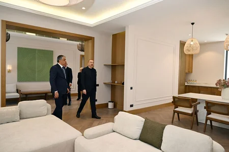 Prezident İlham Əliyev “Laçın” İstirahət Kompleksinin açılışında iştirak edib