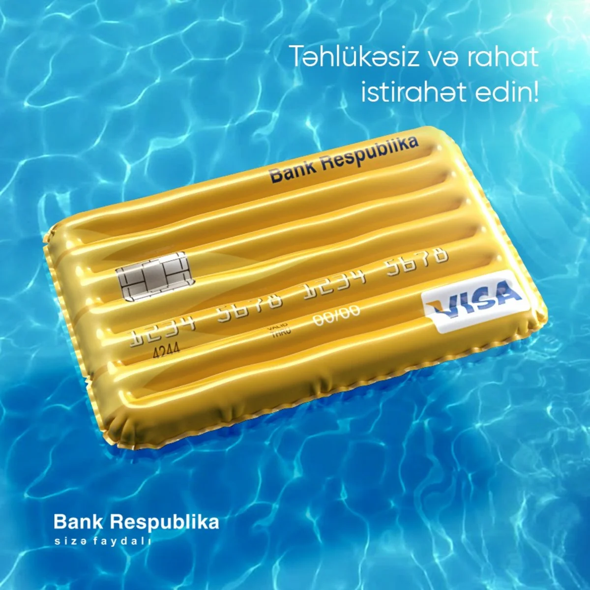 Bank Respublika səyahət üçün pulsuz bank kartları təklif edir