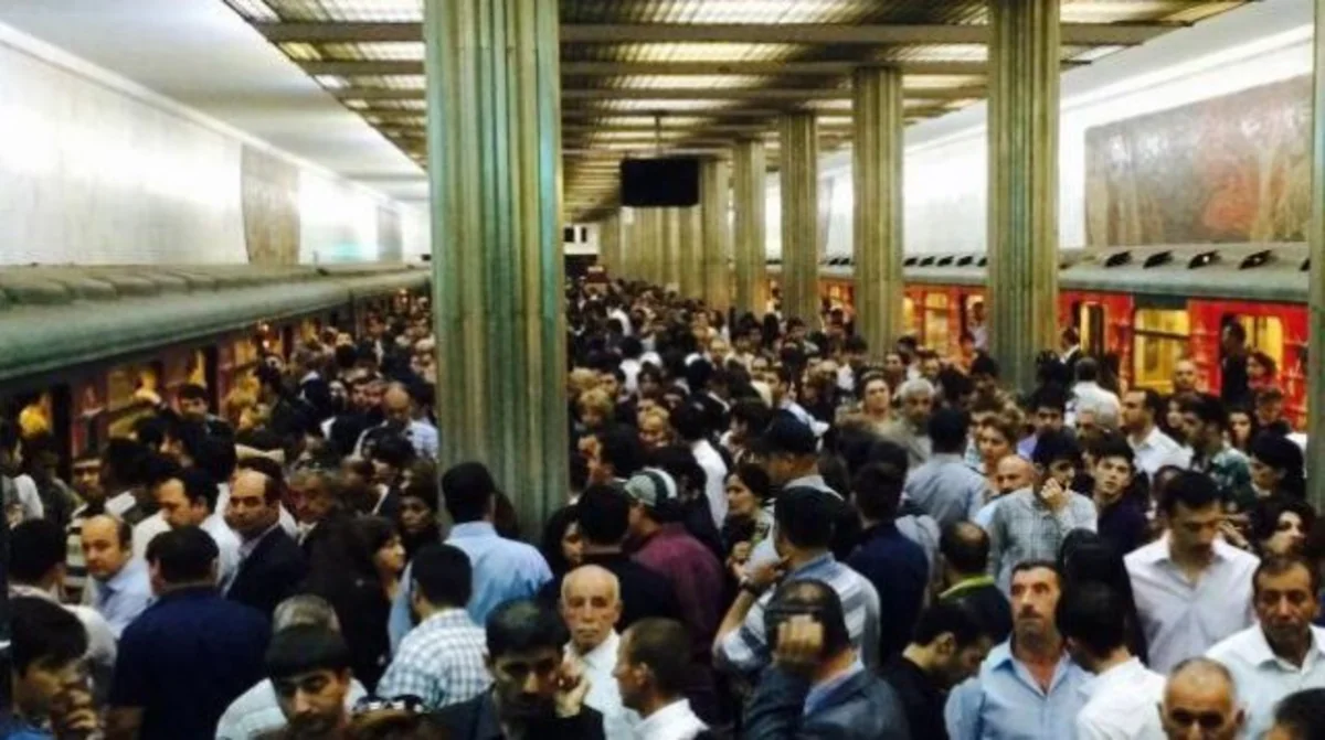 ​Ötən il Azərbaycanda metrodan istifadə edənlərin sayı açıqlanıb