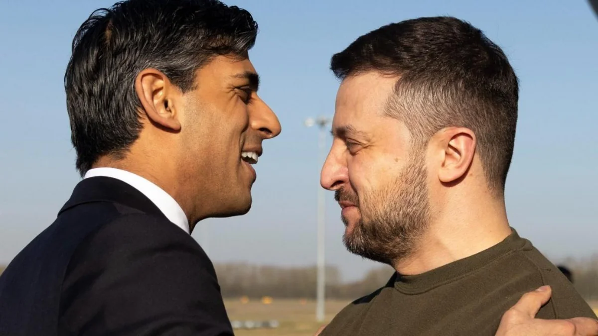 Зеленский прибыл в Лондон