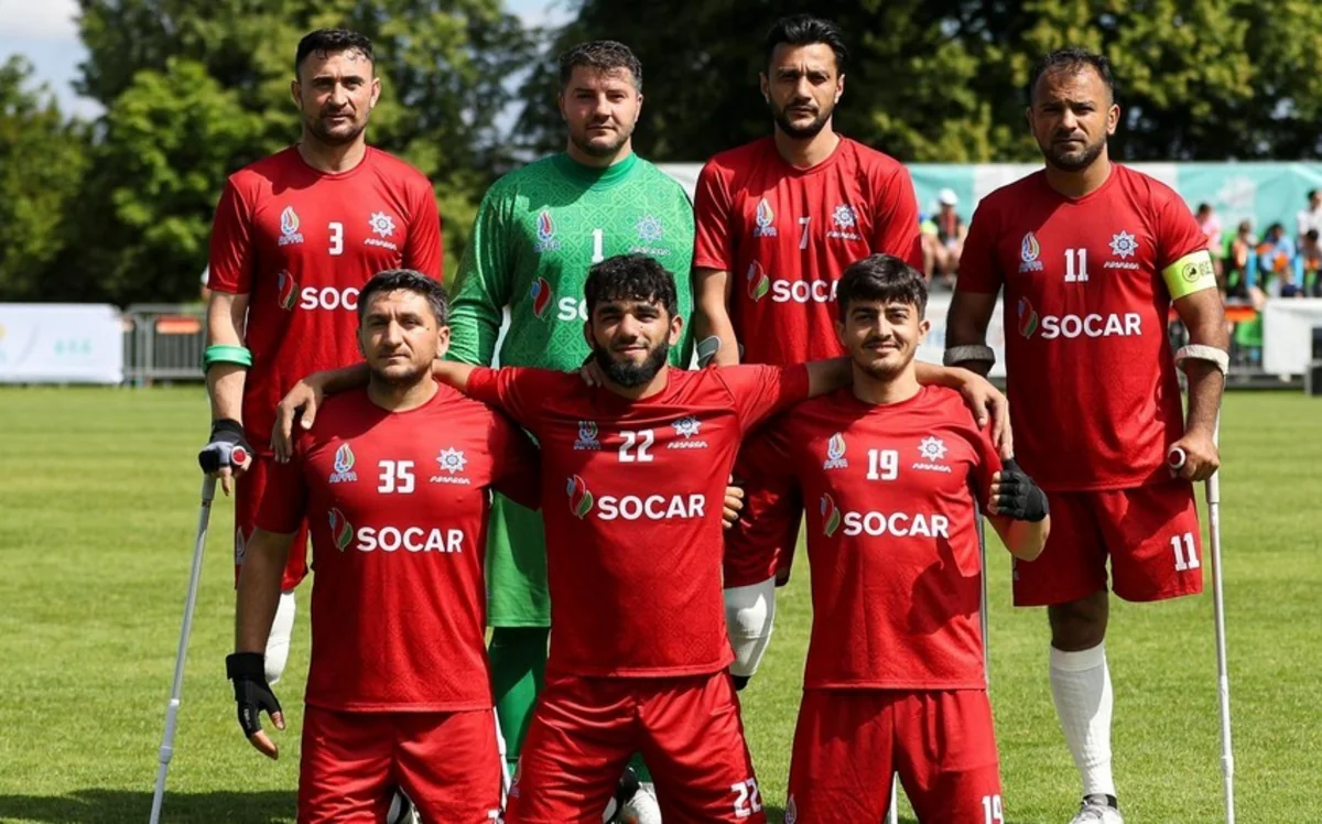 Azərbaycanın amputant millisi sonuncu oyunda məğlub olub