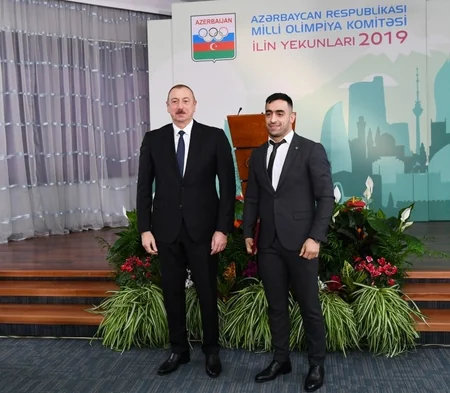 Prezident İlham Əliyev 2019-cu ilin idman yekunlarına həsr olunan mərasimdə iştirak edib - YENİLƏNİB