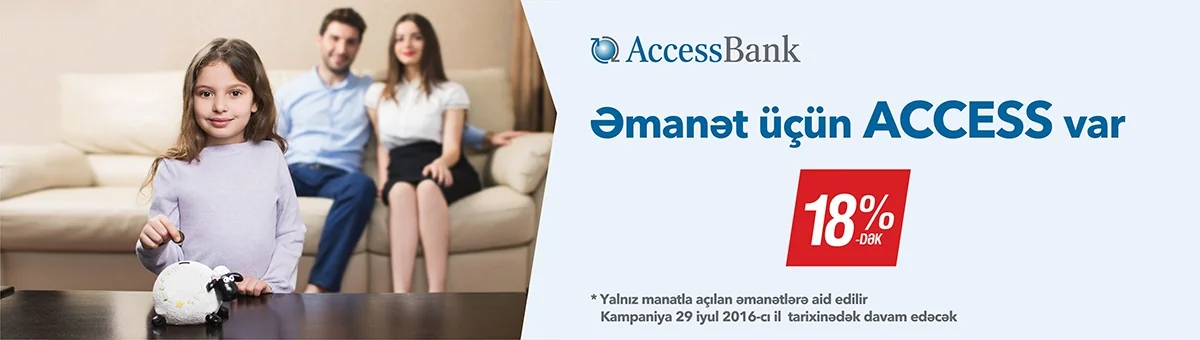 AccessBank əmanət kampaniyasının müddətini uzadıb