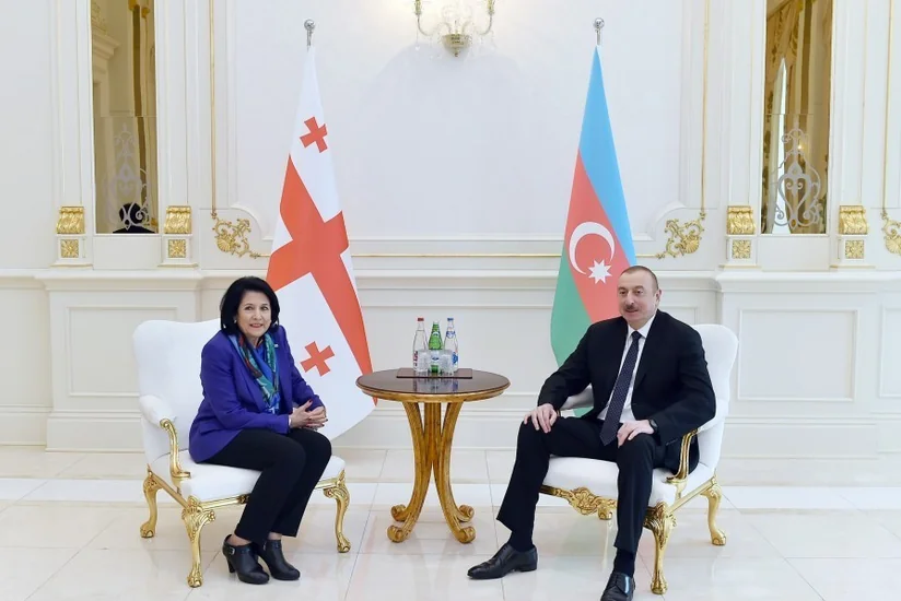 Azərbaycan və Gürcüstan prezidentlərinin təkbətək görüşü olub - YENİLƏNİB