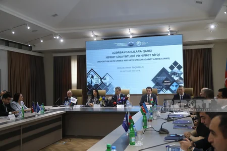 Azərbaycanlılara qarşı nifrət cinayətləri və nifrət nitqi hesabatının təqdimatı keçirilib