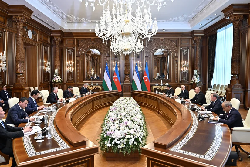 Ilham Aliyev says Azerbaijan, Uzbekistan create new content in relations