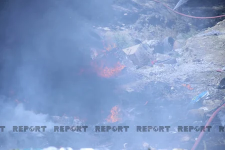 Suraxanıda yanğın olub