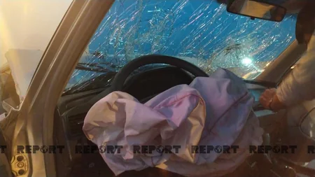 Bakıda yol qəzası olub, yeniyetmə xəsarət alıb