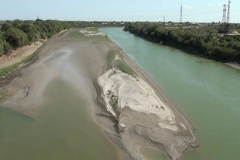 Kür çayı Xəzər dənizinə qovuşub