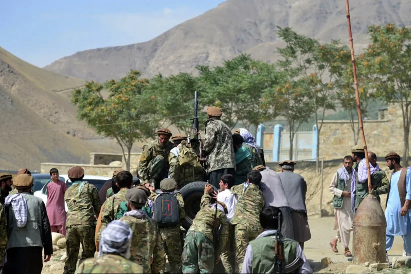 Pəncşir müqavimət qüvvələri Paryan rayonuna nəzarəti ələ alıb