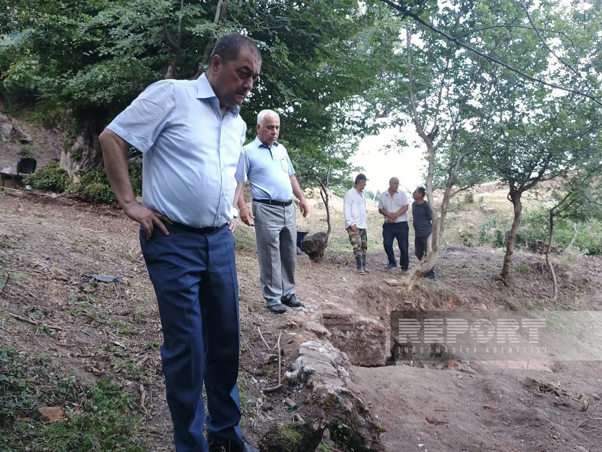 Astarada arxeoloji qazıntılar nəticəsində XIV əsrə aid memarlıq elementləri aşkarlanıb